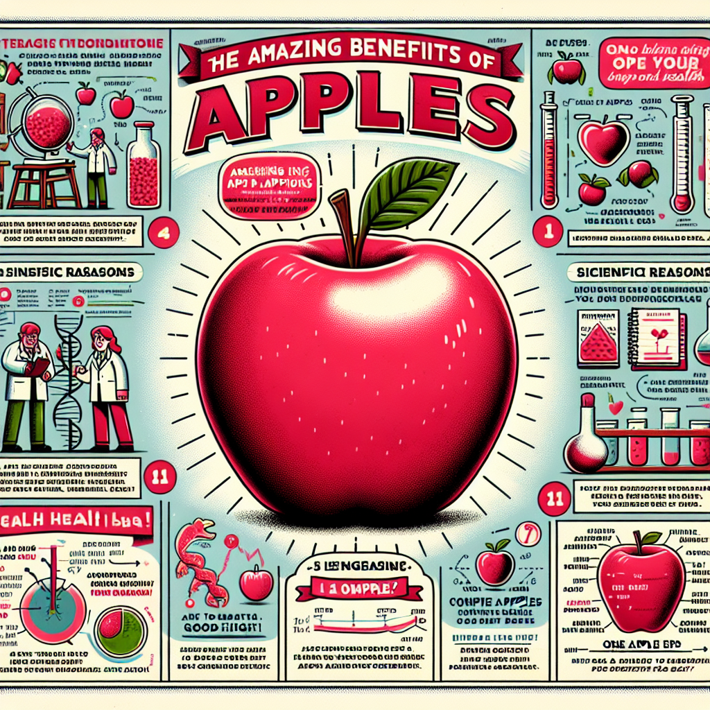 사과의 놀라운 효능: 매일 한 개로 건강을 지키는 이유와 과학적 근거