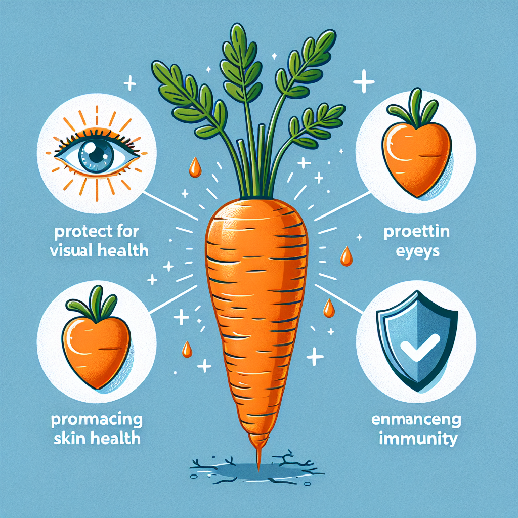 당근의 효과: 시력 보호, 피부 건강, 그리고 면역력 증진의 비밀
