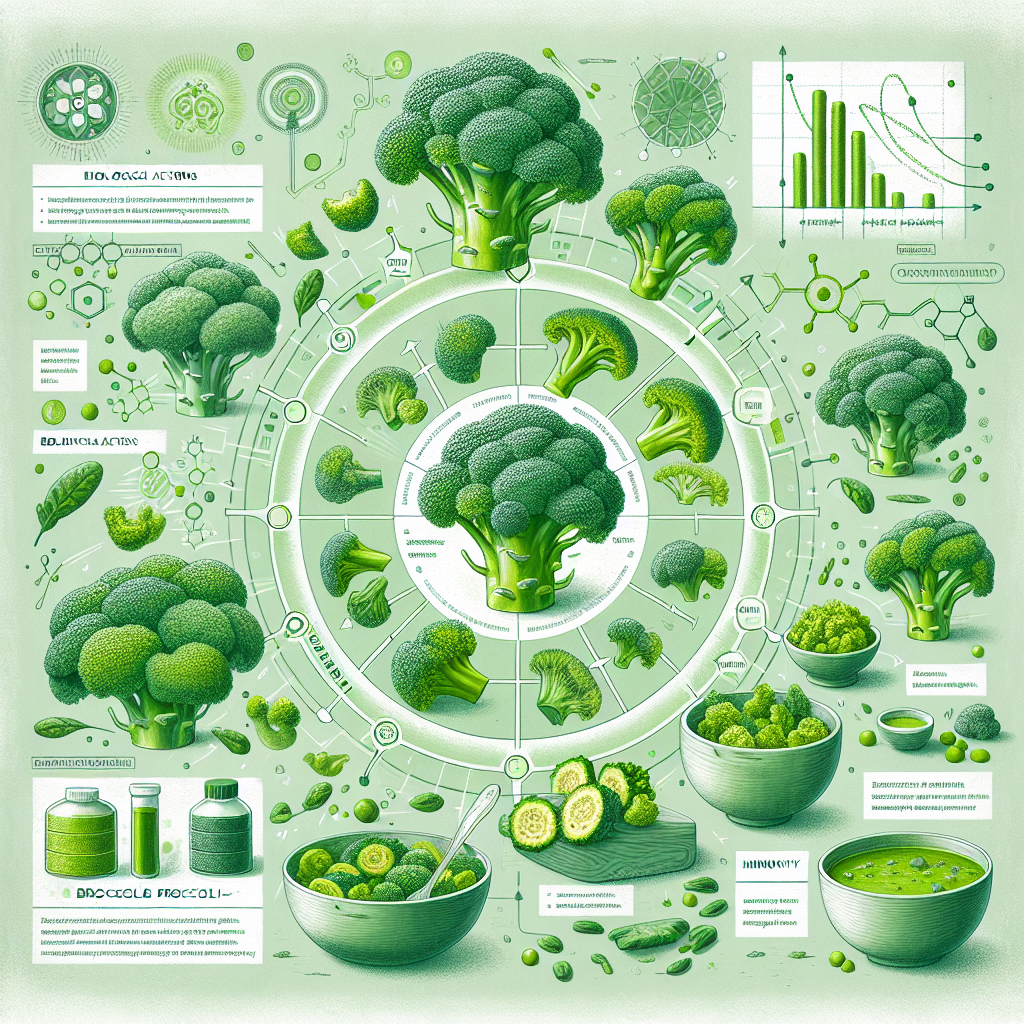 브로콜리의 효능: 면역력 강화를 위한 슈퍼푸드, 어떻게 활용할까?