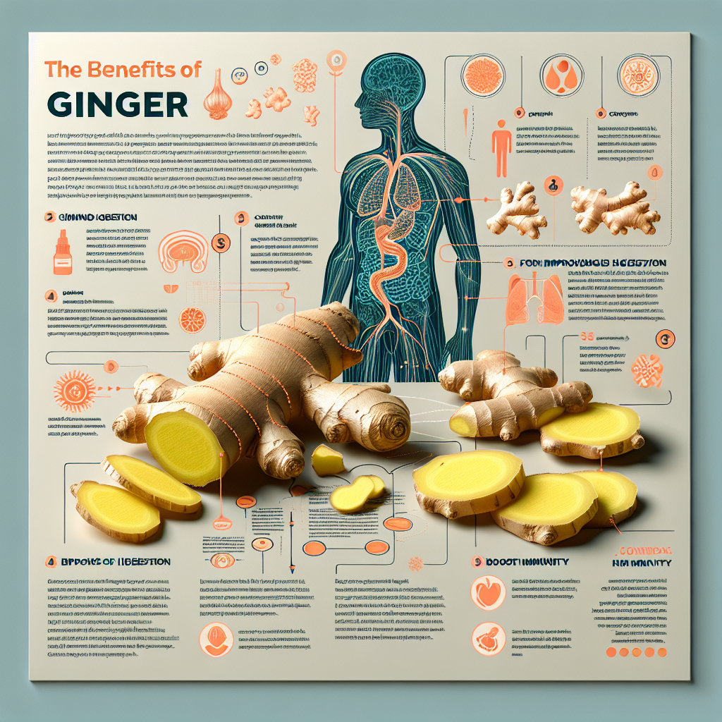 생강의 효과: 소화 개선과 면역력 증진을 위한 자연의 약재 활용법